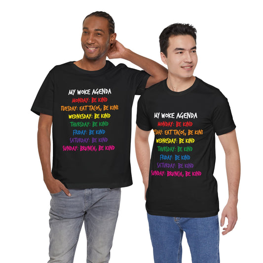 Adult Woke Agenda Tee