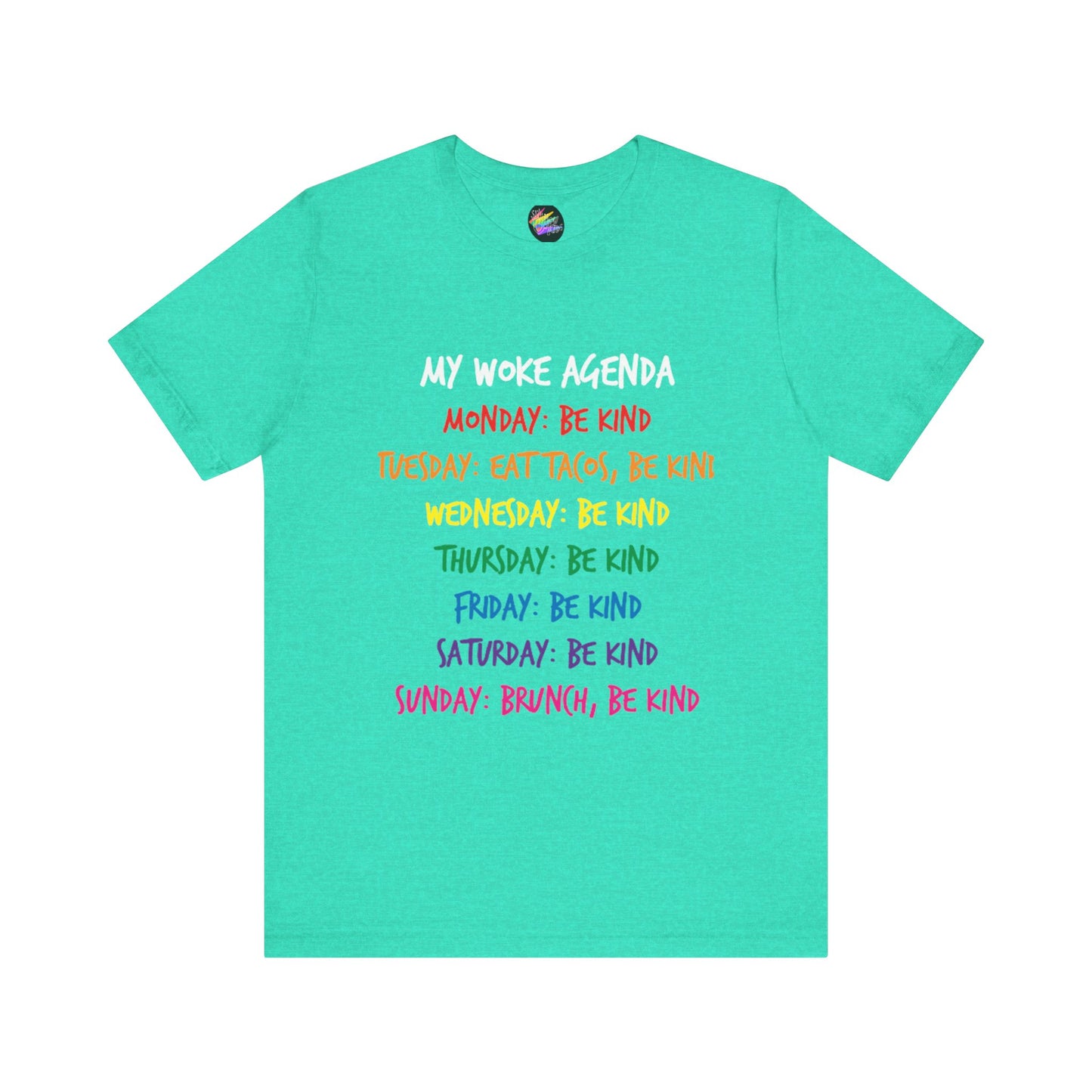 Adult Woke Agenda Tee